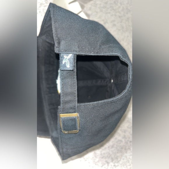 Black NFL Philadelphia Eagles Adjustable Hat. - Picture 5 of 5